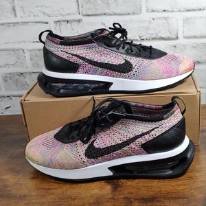 Nike Air Max Flyknit Racer Ghost Green Pink Blast DJ6106-300 Men's Sneak…